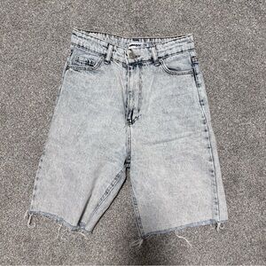 Women Light Blue Denim Shorts